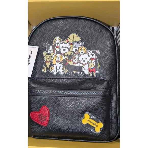 Marc Tetro 3 Piece Set Dog Group Mini Backpack, Wallet & Cardholder NWT - Picture 2 of 8